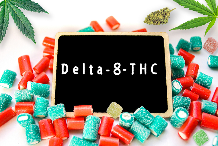 Delta-8-THC Cannabinoid in food